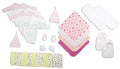 Enxoval Layette para Meninas Recém-Nascidas — Kit com 17 Peças