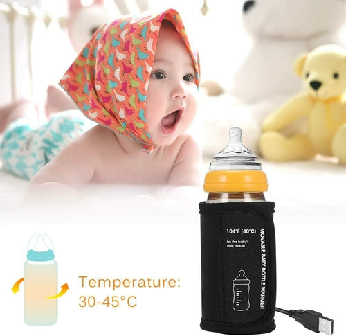 Aquecedor Portátil de Mamadeira USB | Baby Bottle Warmer