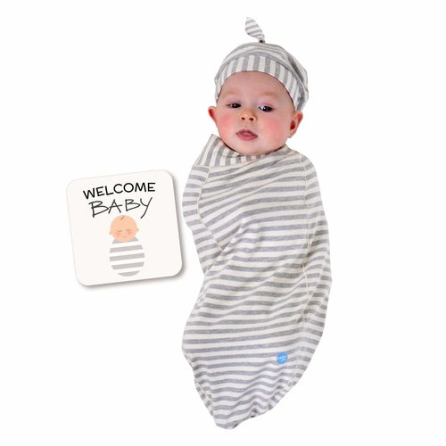 Stripe Baby Cocoon — Swaddle Premium para Recém-Nascidos